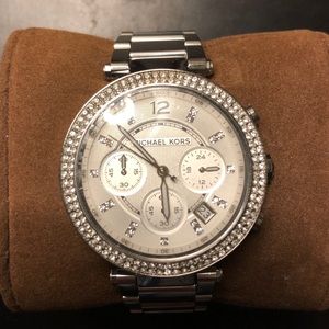 Silver Michael Kors watch